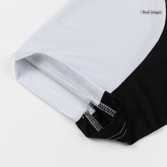 Borussia Dortmund Away Soccer Jersey Kit(Jersey+Shorts) 25/26 Gray