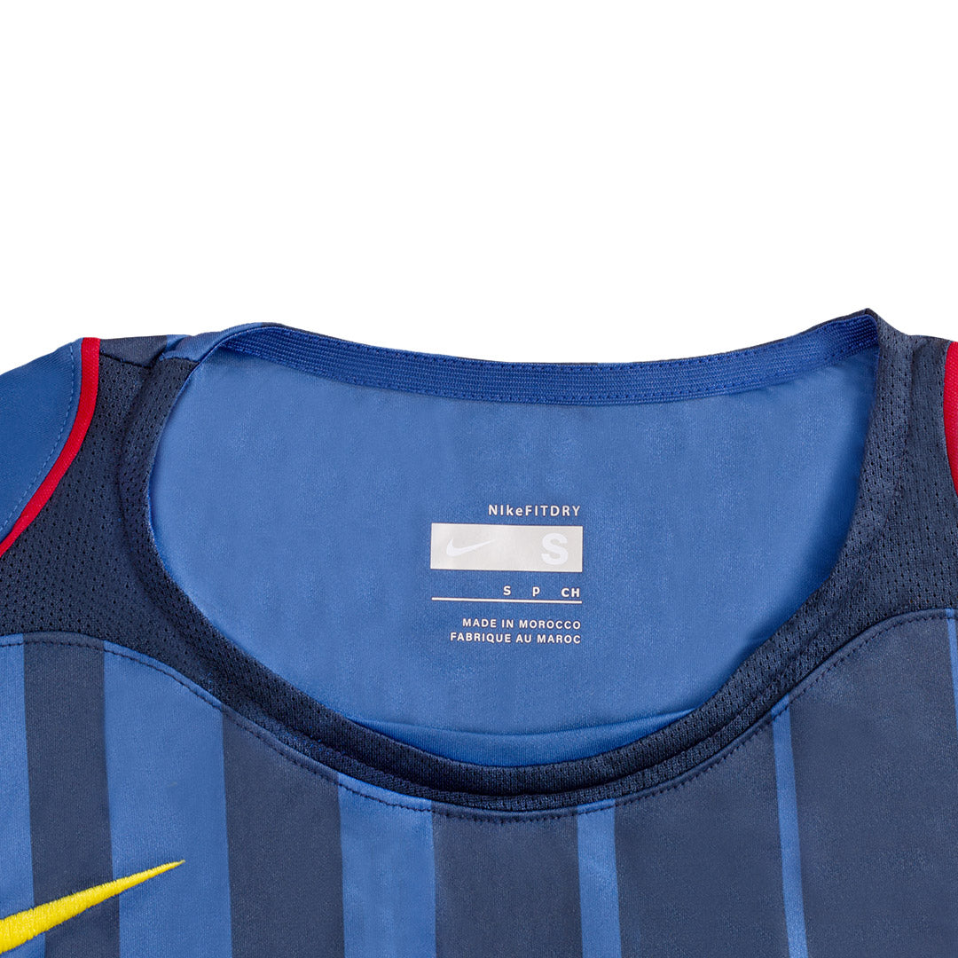 Barcelona XAVI #6 Away Soccer Jersey Retro 2004/05