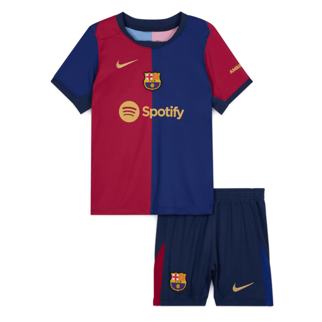 Maillot domicile Barcelone 2024/25 pour enfant (maillot + short)