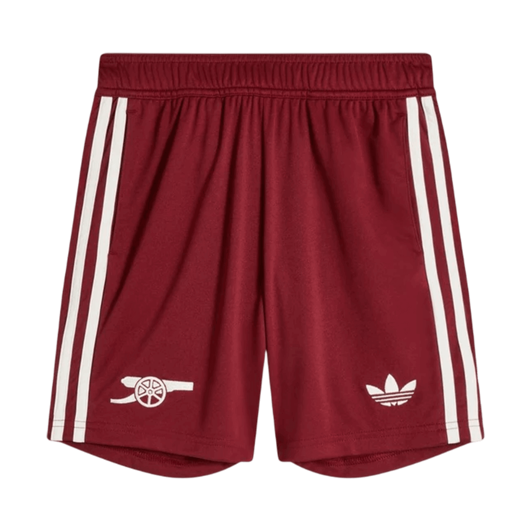 Arsenal Third Soccer Shorts 25/26 Red