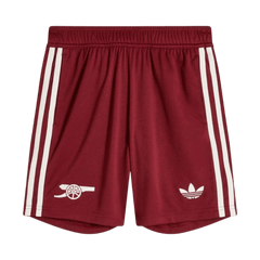 Arsenal Third Soccer Shorts 25/26 Red