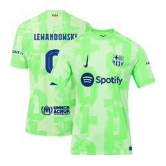 Barcelona LEWANDOWSKI #9 Third Away Soccer Jersey Authentic 2024/25 - UCL Edition