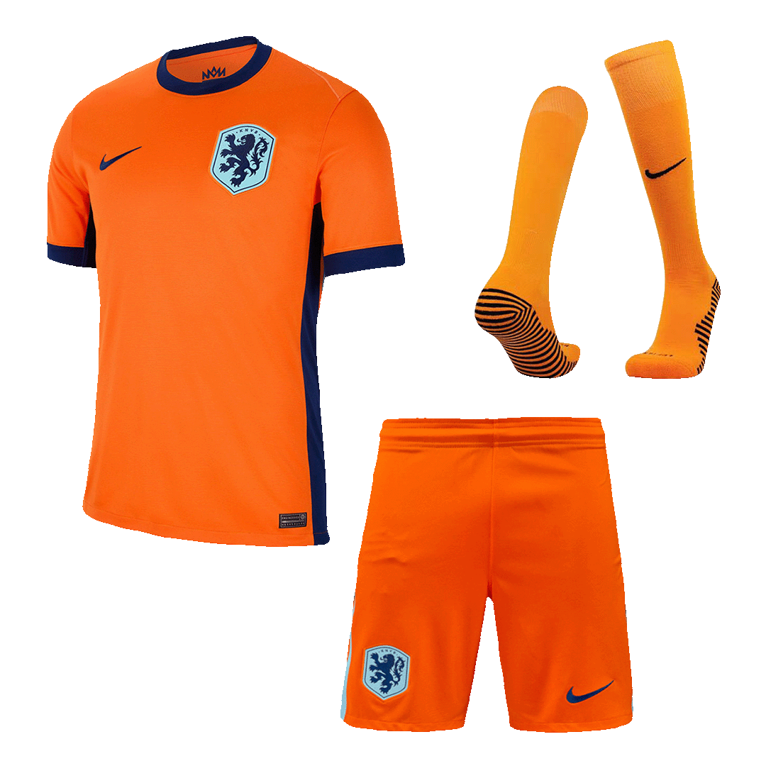 Maillot domicile des Pays-Bas EURO 2024 (maillot, short, chaussettes)
