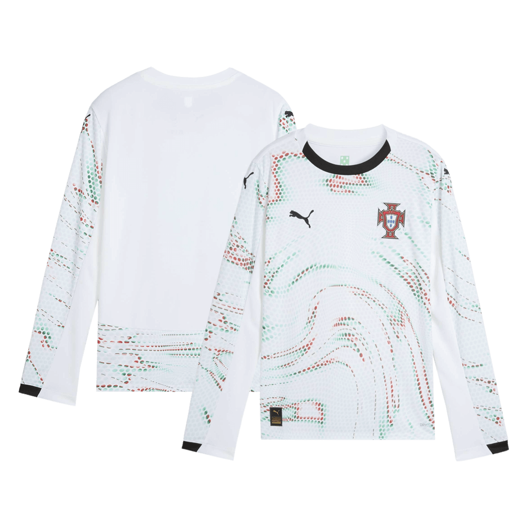 Maillot de football extérieur à manches longues du Portugal 2025