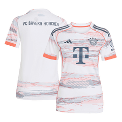 Women's Bayern Munich Away Soccer Jersey 2025/26 White