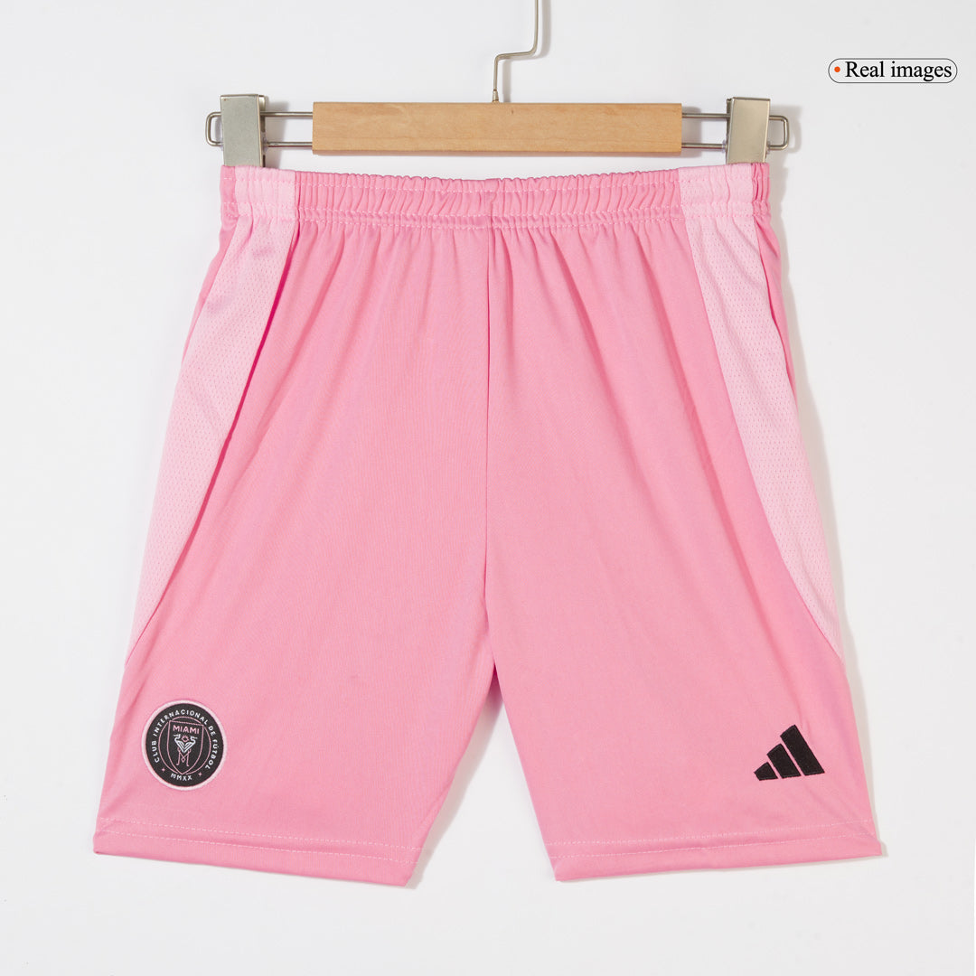 Inter Miami CF Heim-Fußballtrikot-Set 2025 für Kinder (Trikot + Shorts)