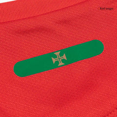 Retro 2010 Portugal Home Soccer Jersey Red