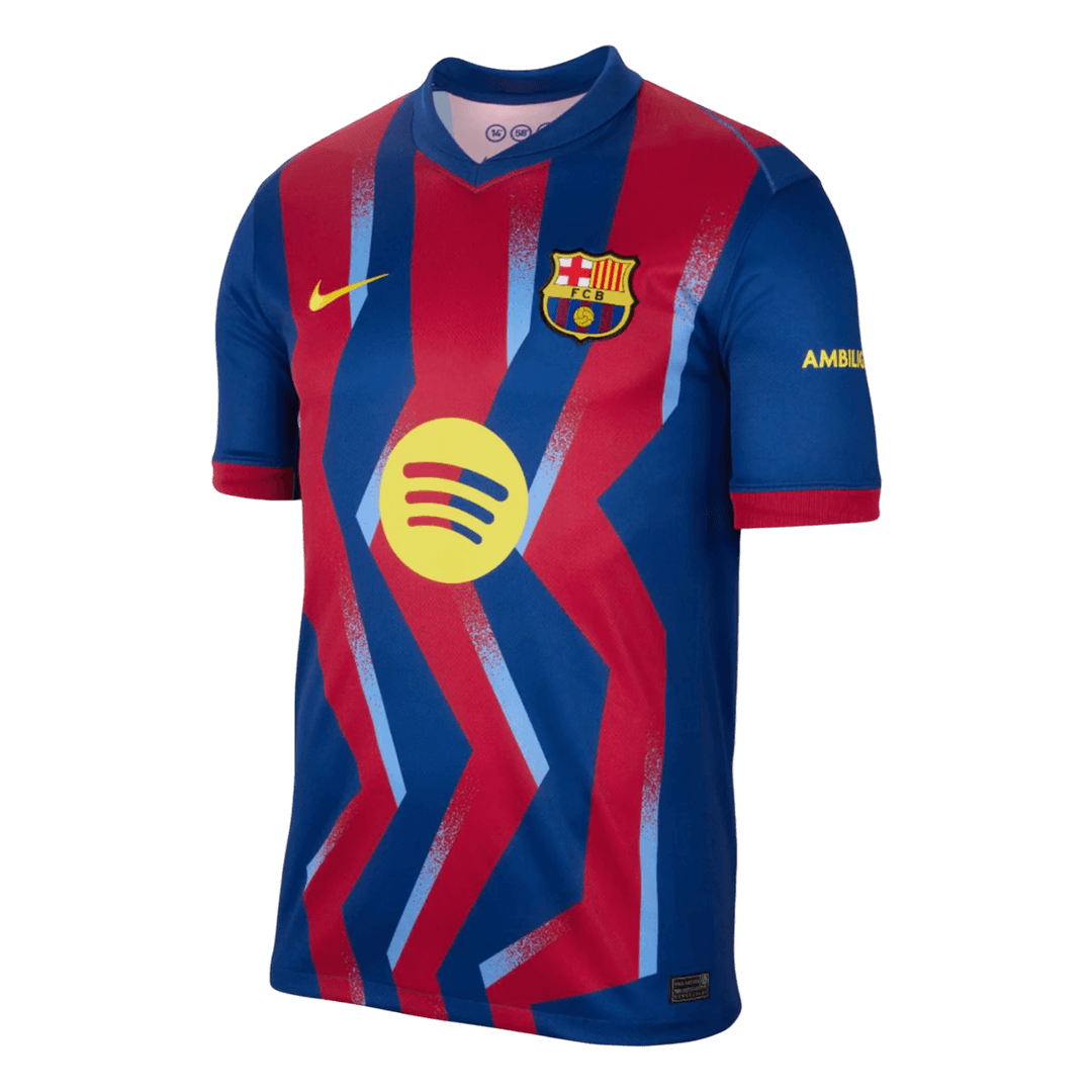 Barcelona Fourth Soccer Jersey 25/26 Red&Blue