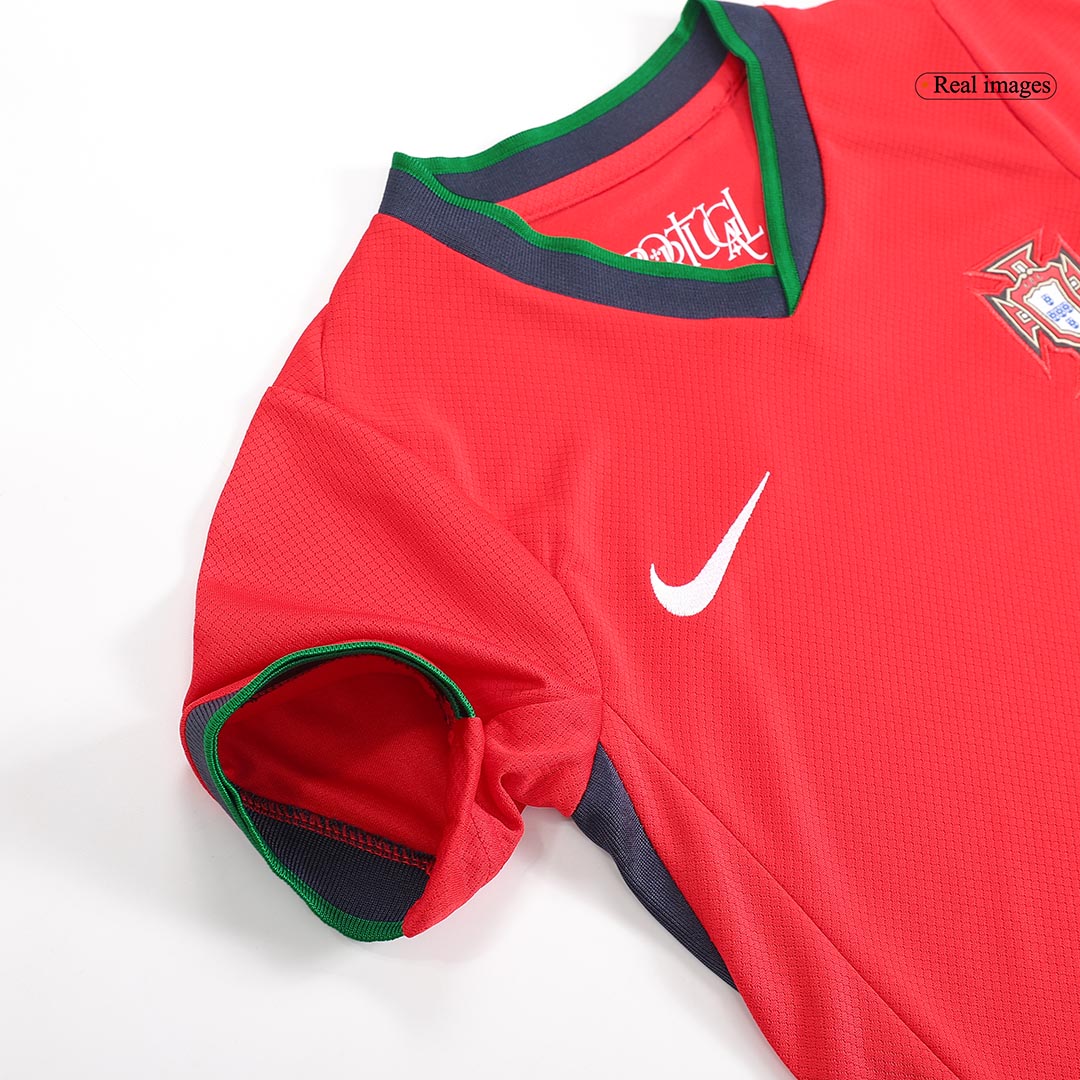 Maillot domicile Portugal EURO 2024 pour enfant (maillot, short, chaussettes)