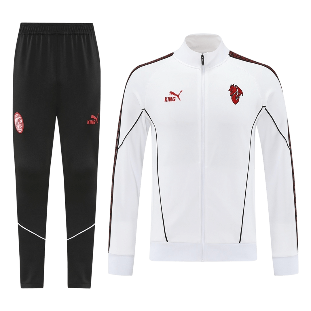 25/26 AC Milan Training Jacket Kit(Jacket+Pants) White