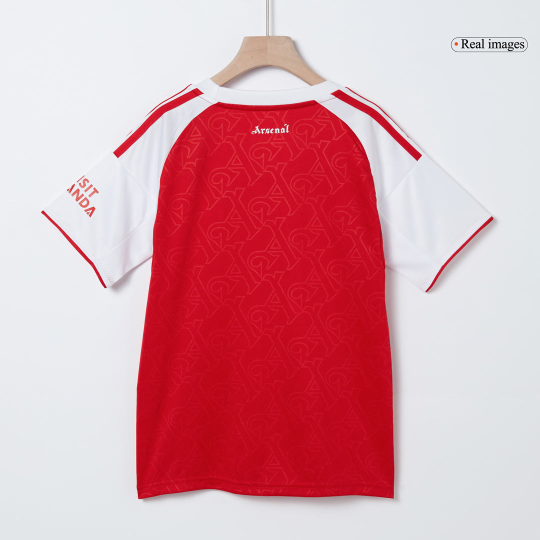 Arsenal Home Soccer Jersey Kit 2025/26 Kids(Jersey+Shorts)