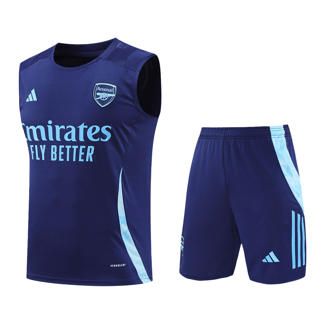 Arsenal Pre-Match Soccer Jersey Kit 2024/25 (Jersey+Shorts)