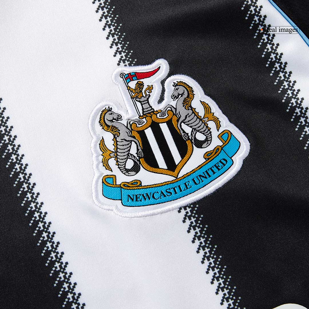 Newcastle United Home Soccer Jersey 2025/26 Black&White