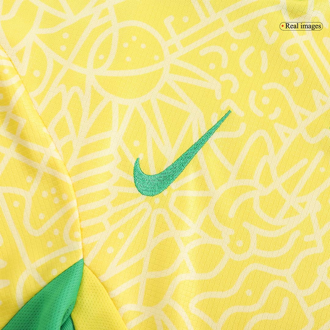 Maillot domicile Brésil Copa America 2024 pour enfant (maillot + short)