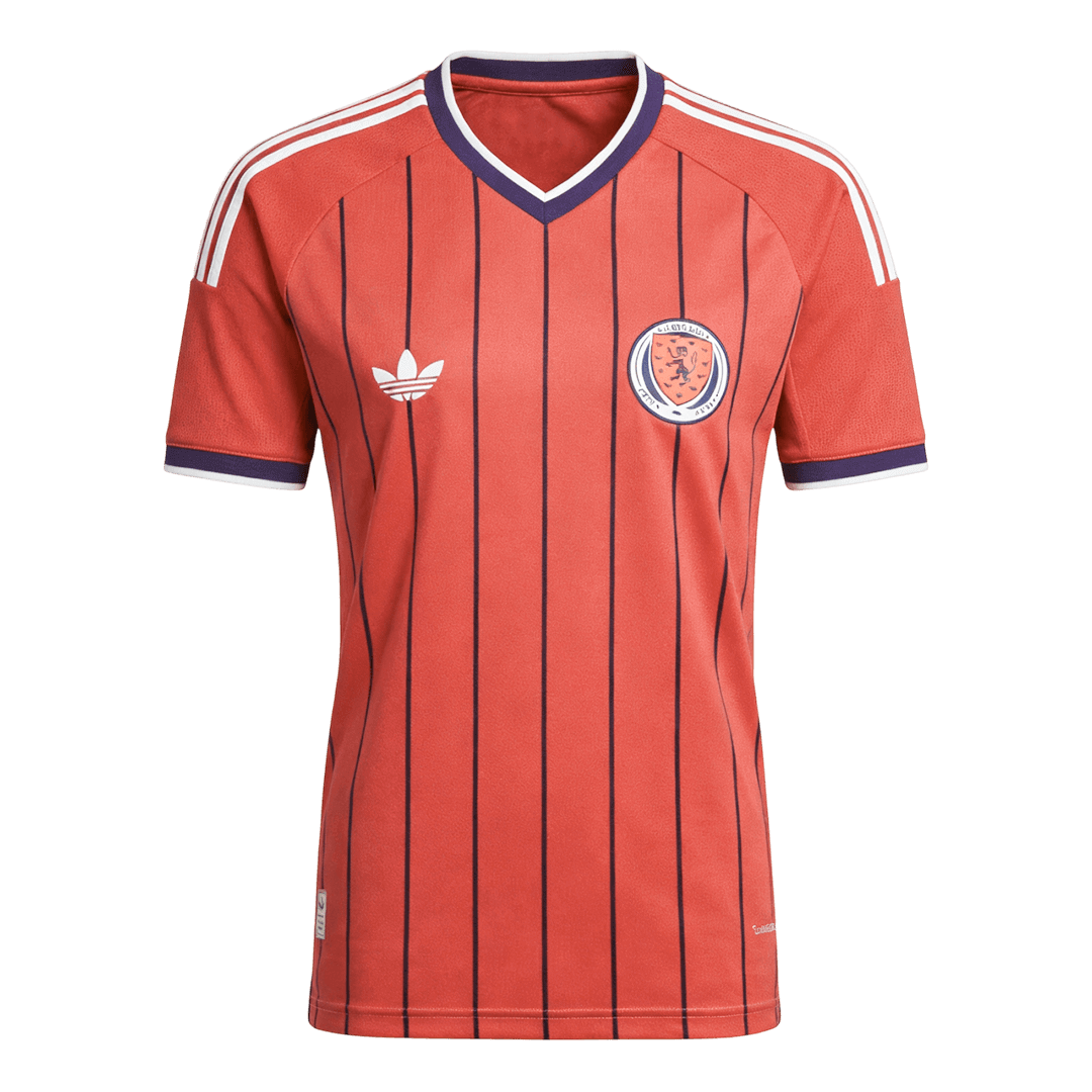 Player Version Scotland Away Soccer Jersey World Cup 2026 Pink