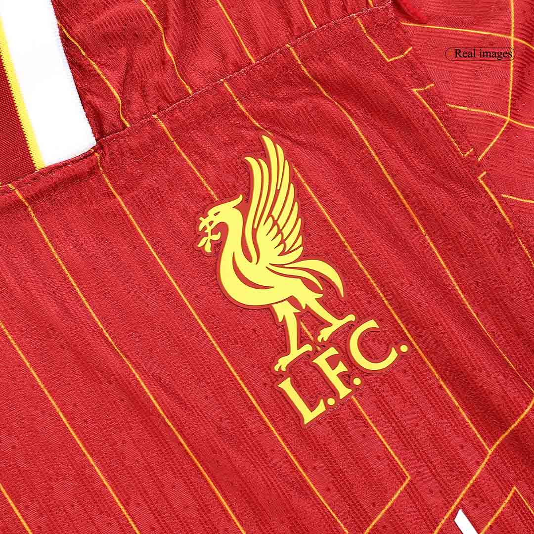 Liverpool VIRGIL #4 Home Soccer Jersey Authentic 2024/25