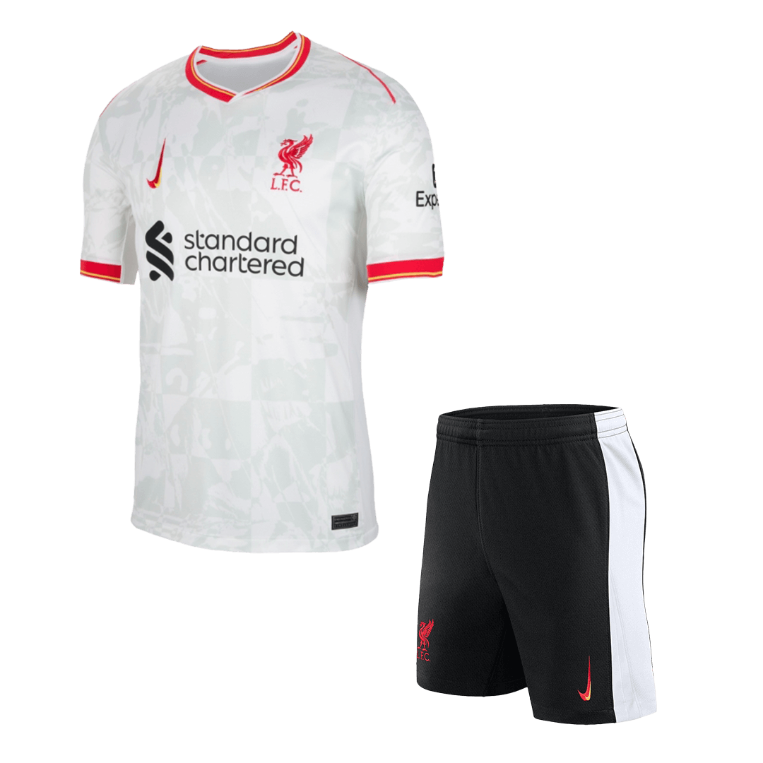 Liverpool Auswärtstrikot 2024/25 (Trikot + Shorts)