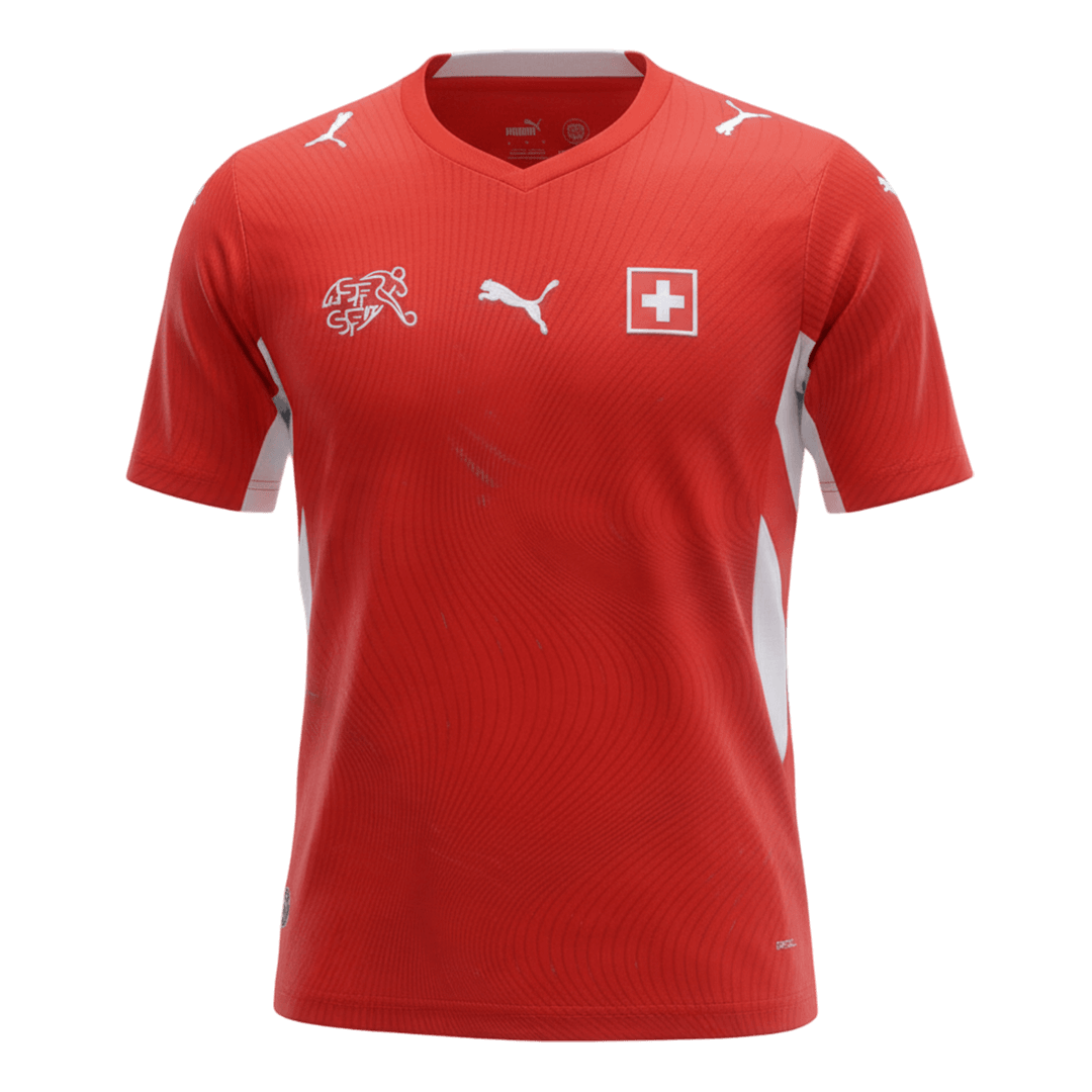 Switzerland Home Soccer Jersey World Cup 2026 Red