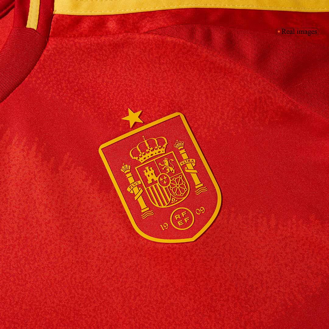 Maillot domicile Espagne EURO 2024 Enfant (Maillot + Short + Chaussettes)