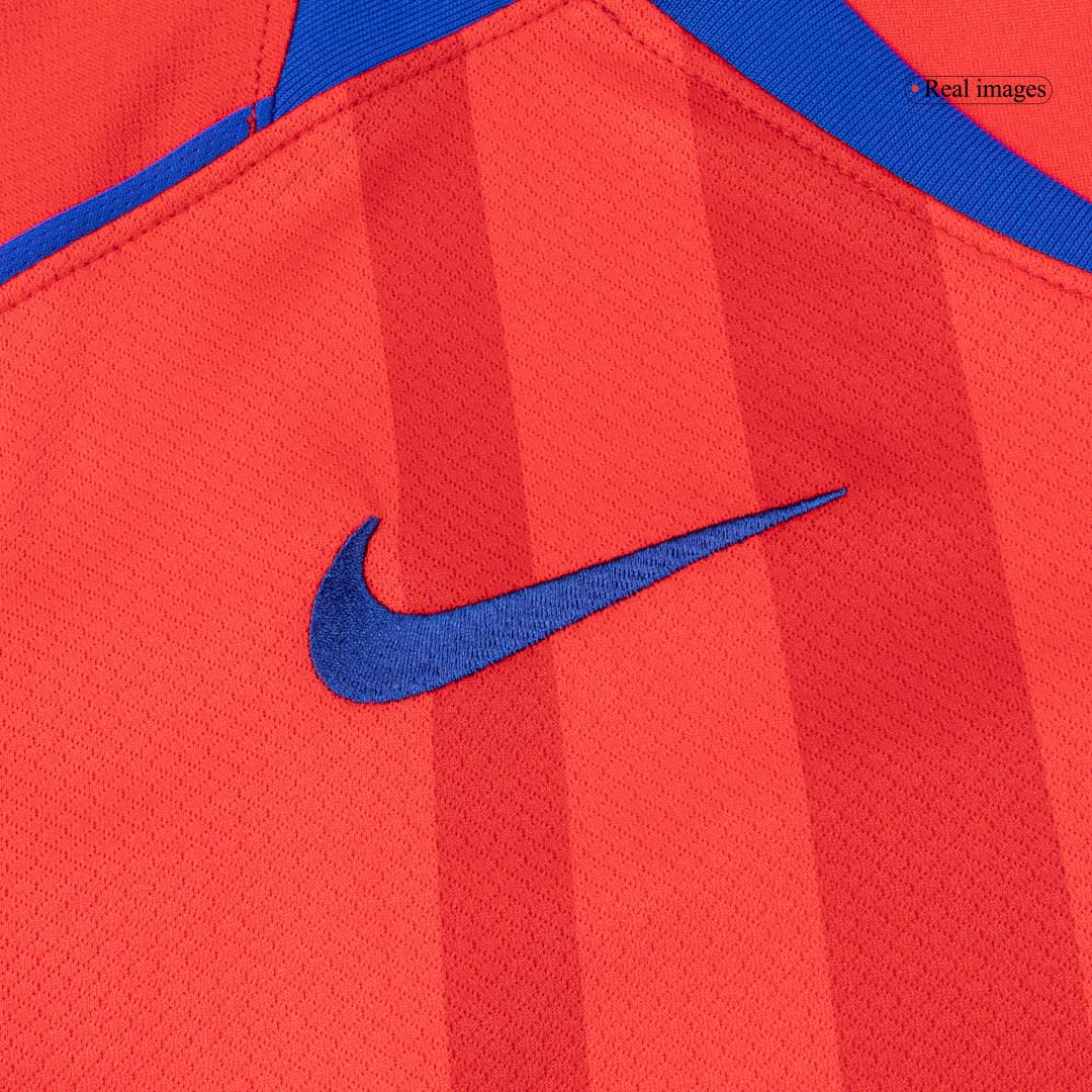 PSG Third Away Soccer Jersey Kit(Jersey+Shorts) 2025/26  Red