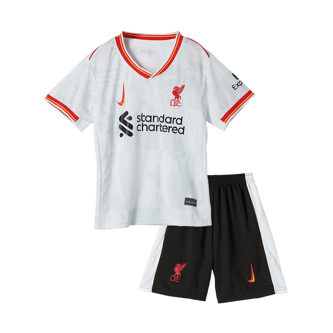 Maillot extérieur Liverpool Third 2024/25 pour enfant (maillot + short)