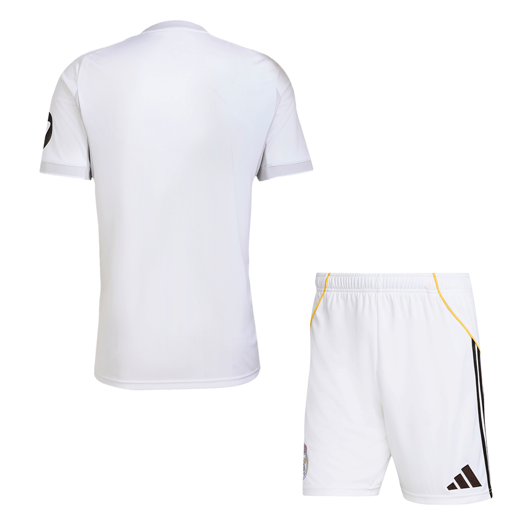 Real Madrid Home Soccer Jersey Kit(Jersey+Shorts) 2025/26 White