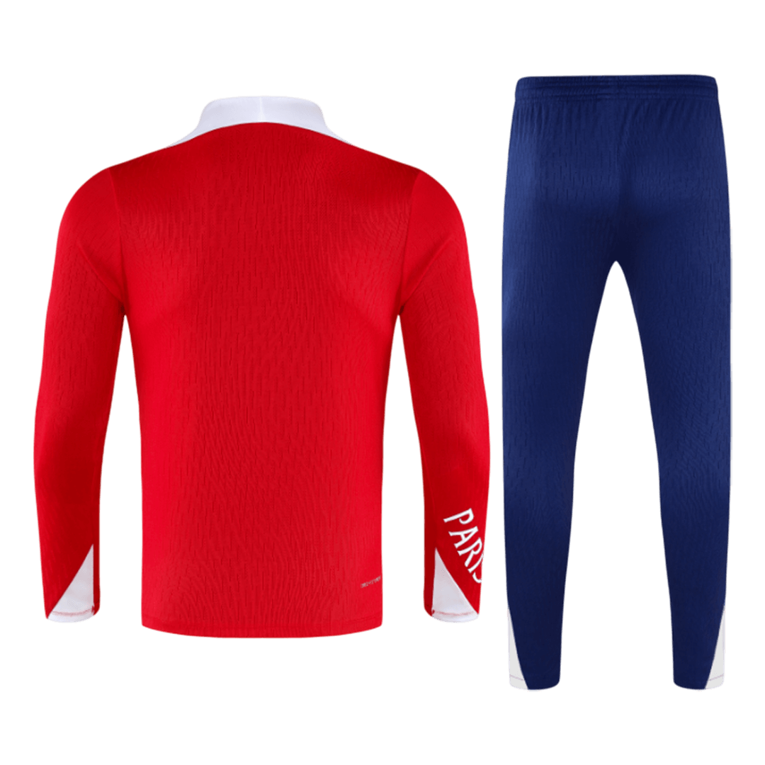 PSG Zipper Sweatshirt Kit(Top+Pants) 25/26 Red