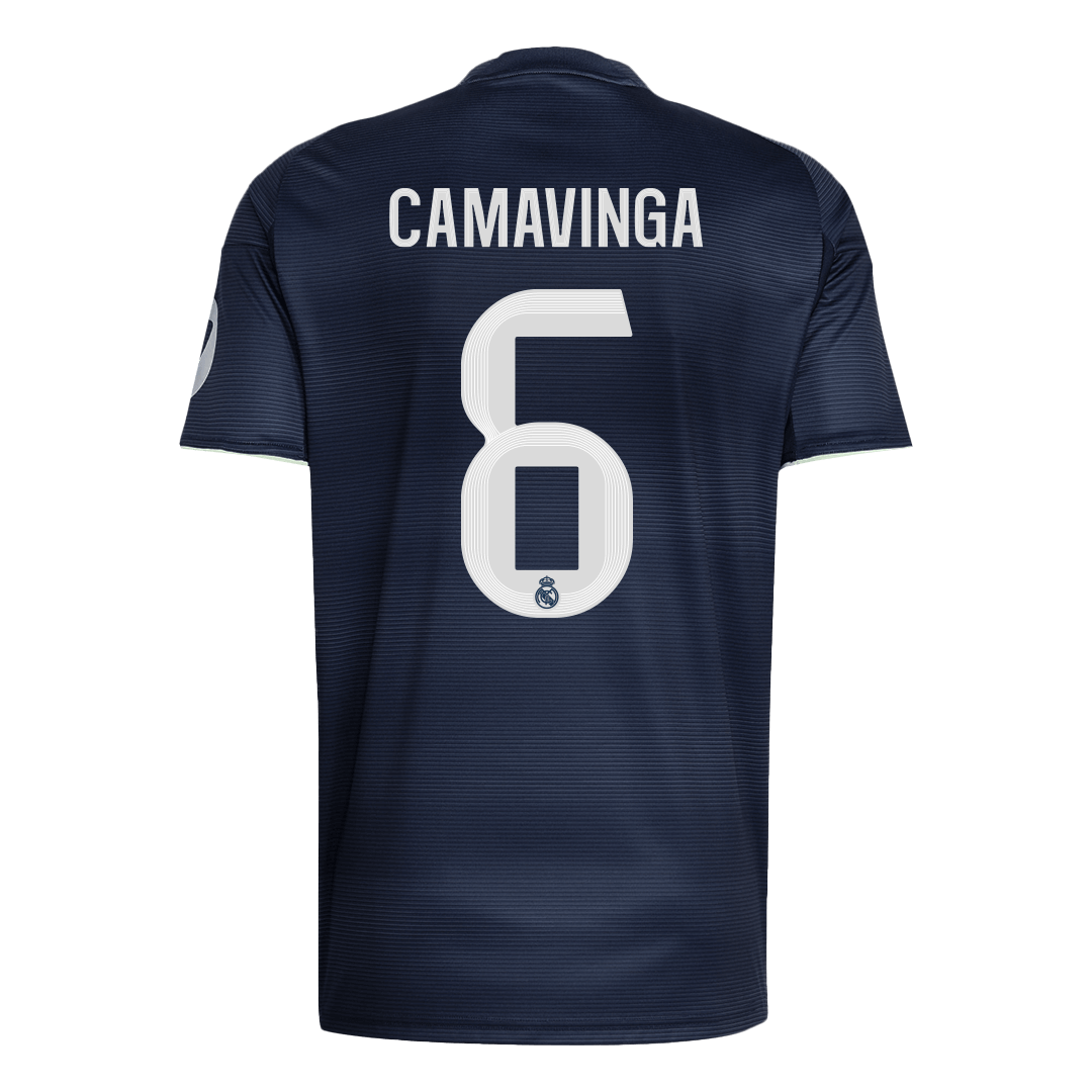 CAMAVINGA #6 Real Madrid Away Soccer Jersey 2025/26 Navy