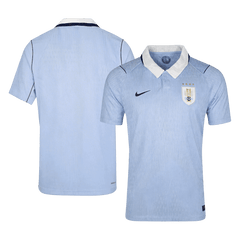 Player Version Uruguay Home Soccer Jersey World Cup 2026 Blue