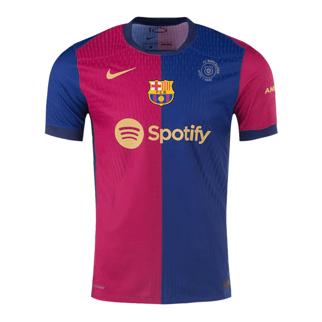 Barcelona Home Soccer Jersey Authentic 2024/25- 125th Anniversary