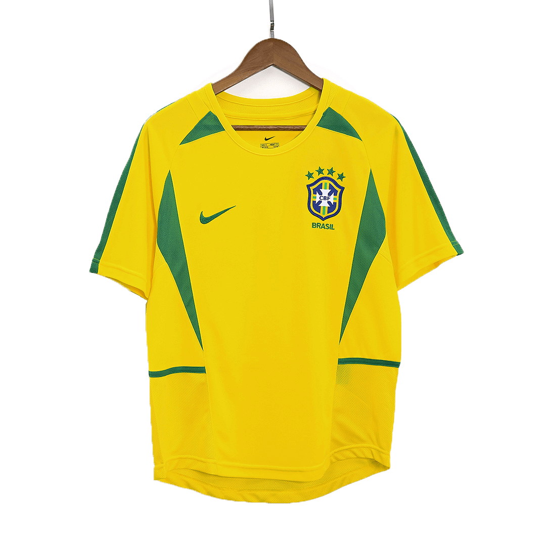 Brazil Home Jersey Retro 2002/03