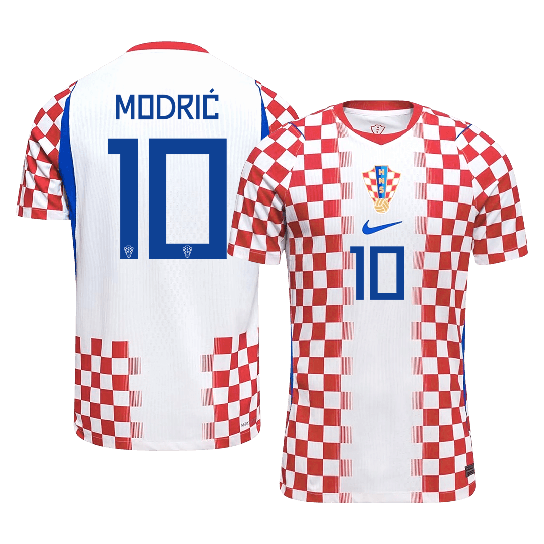 MODRIĆ #10 Player Version Croatia Home Soccer Jersey World Cup 2026 Red&White
