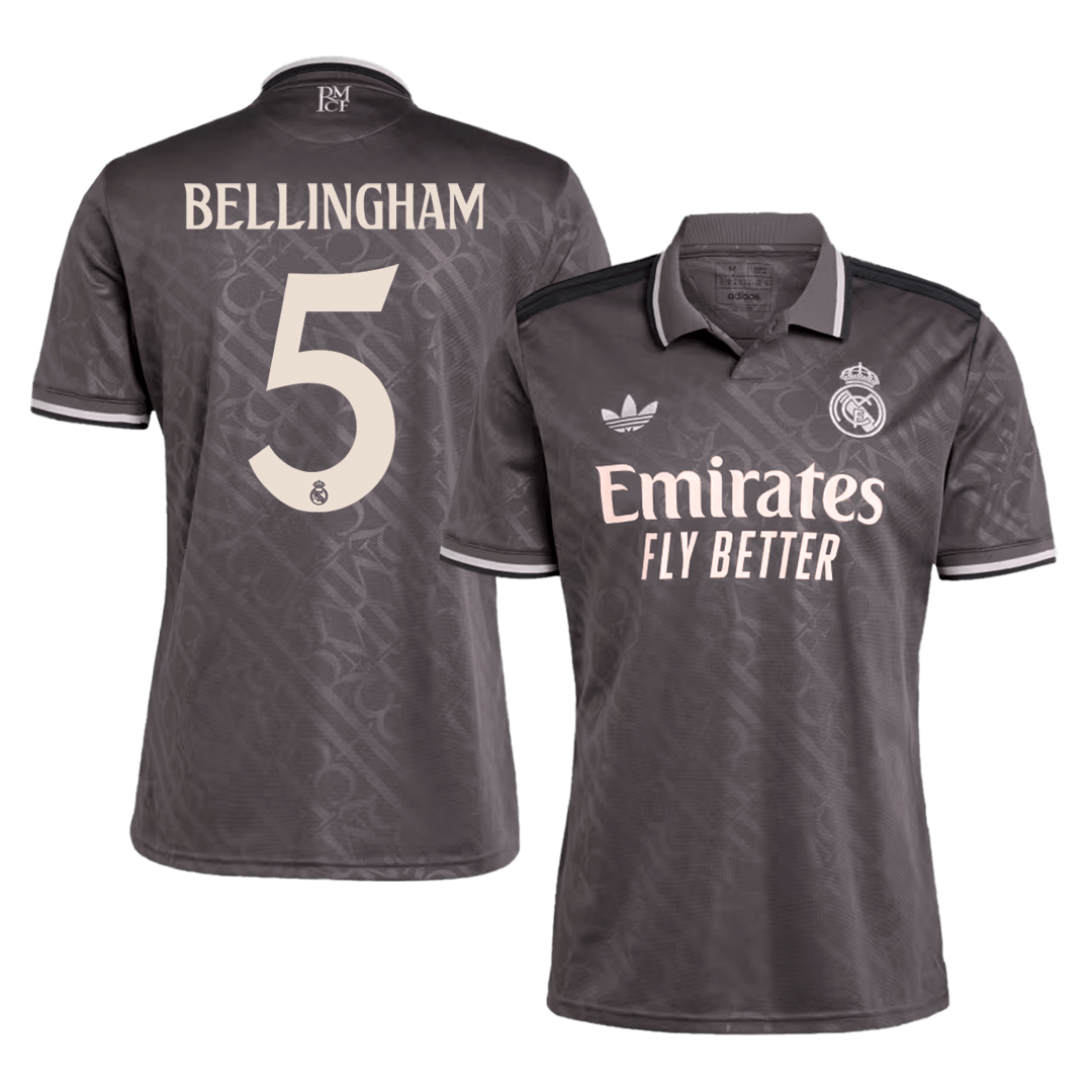 Real Madrid BELLINGHAM #5 Third Away Jersey