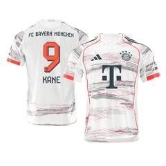 KANE #9 Authentic Bayern Munich Away Soccer Jersey 2025/26 White