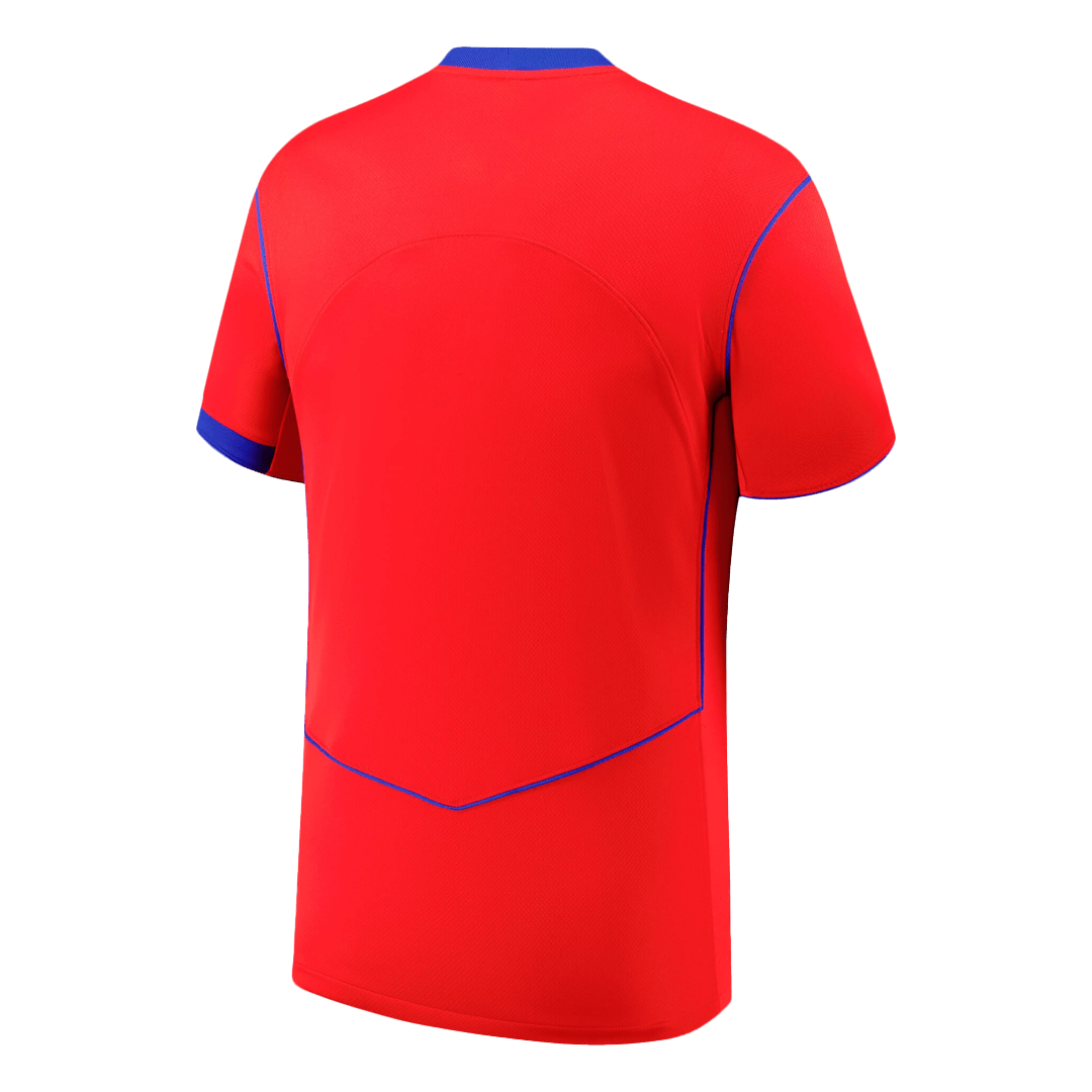 PSG Third Away Soccer Jersey Kit(Jersey+Shorts) 2025/26  Red