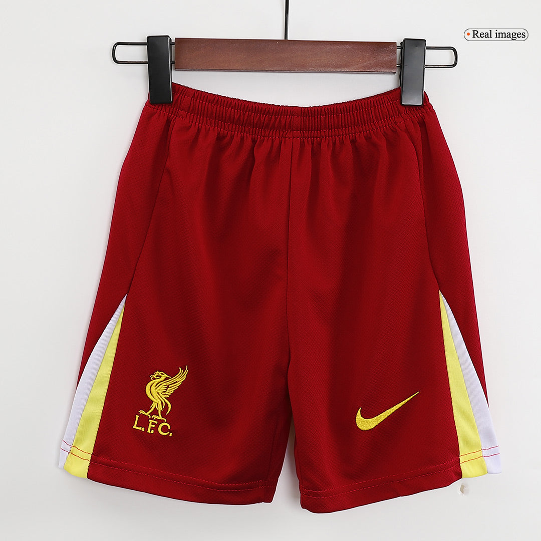 Maillot domicile Liverpool 2024/25 pour enfant (maillot + short)