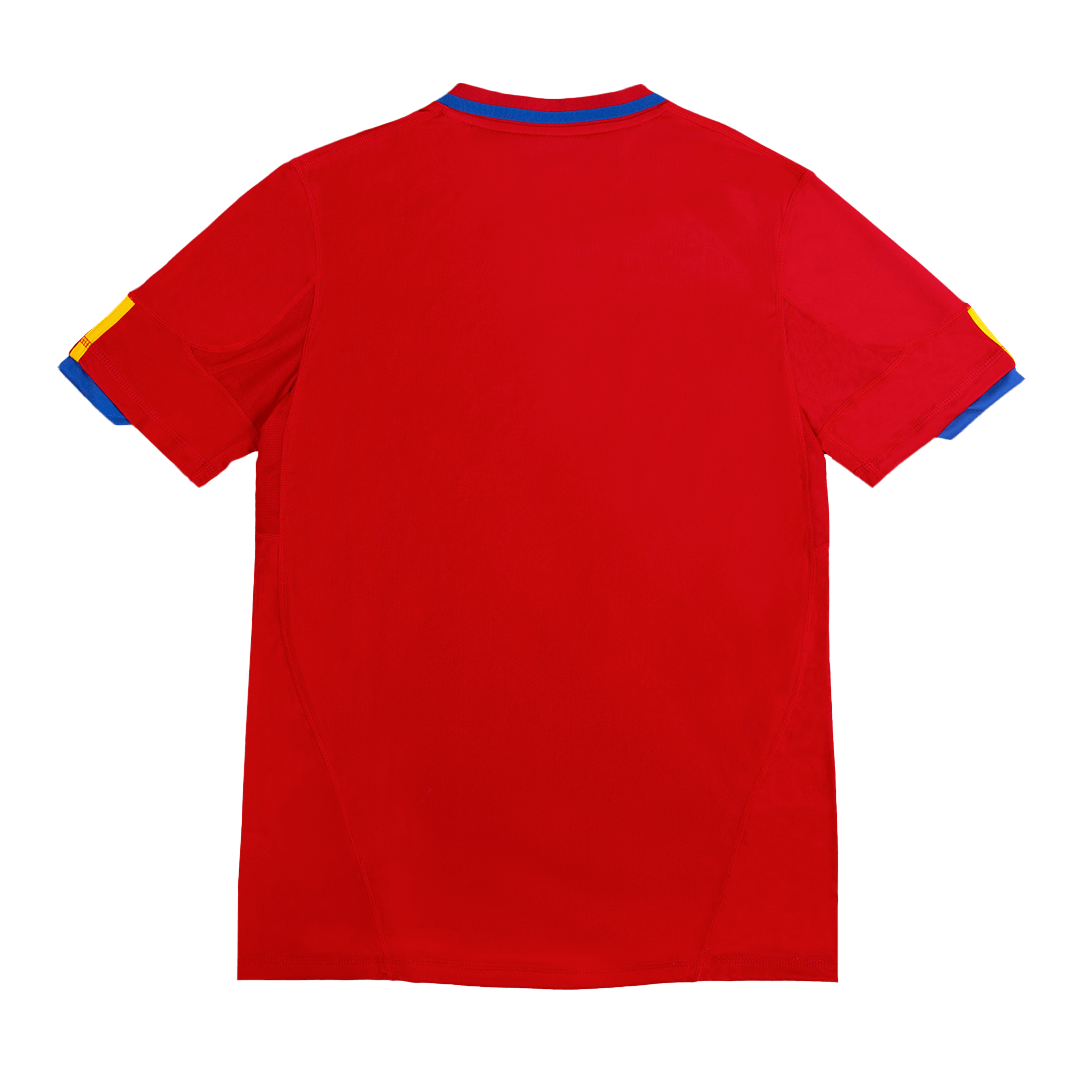 Spain Home Soccer Jersey Retro 2010