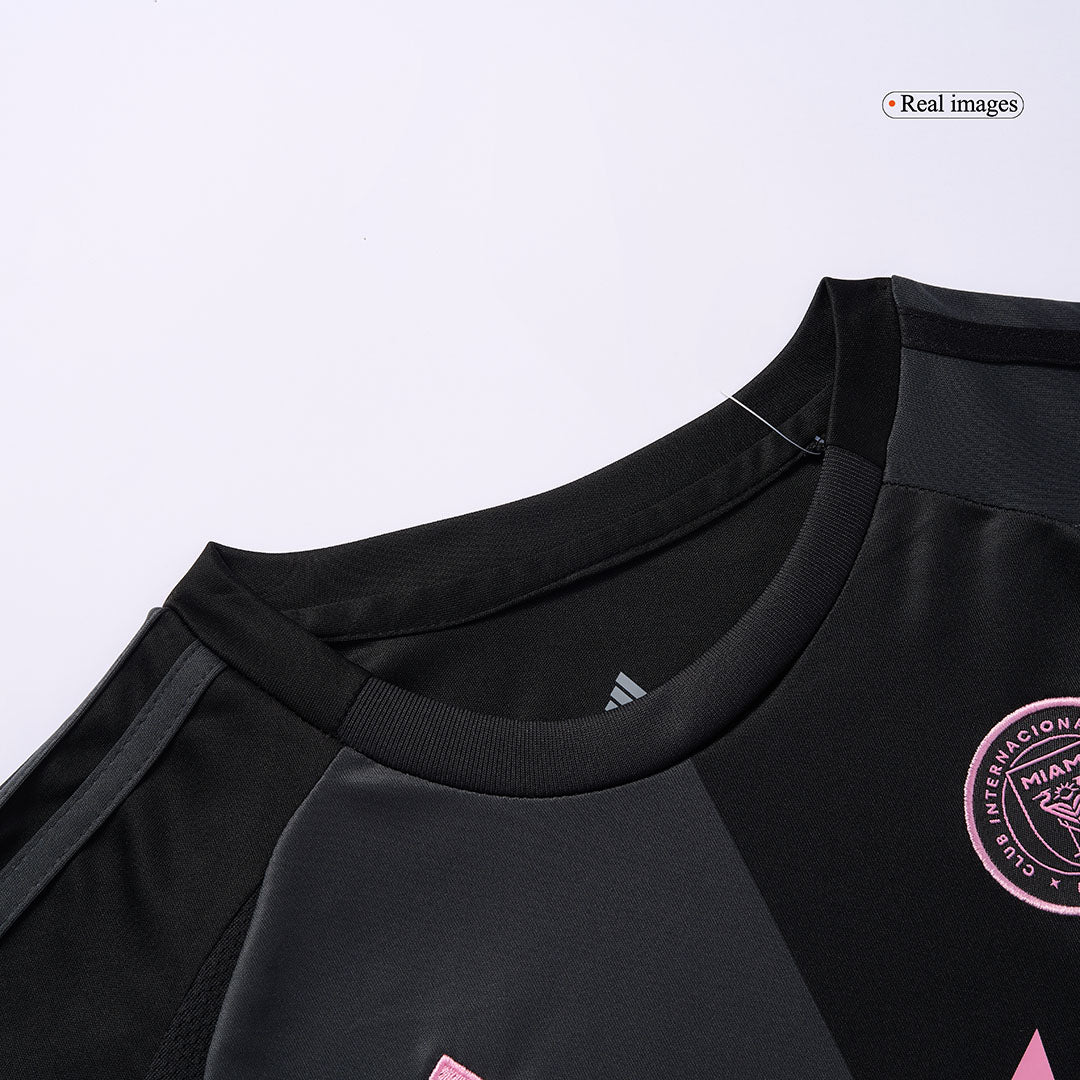 Maillot de football extérieur Inter Miami CF 2025 pour enfant (maillot + short)