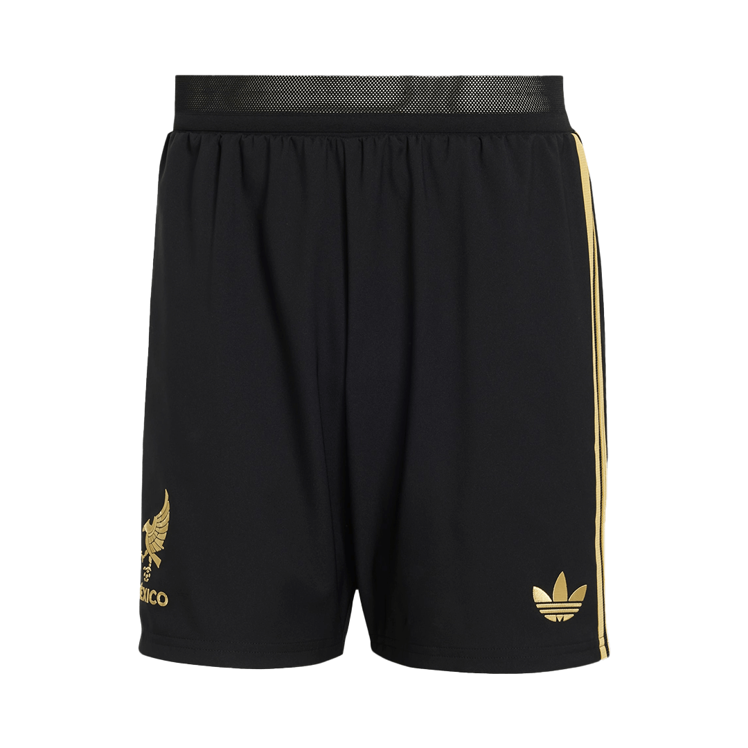 Mexiko Dritte Auswärts-Fußballshorts Authentic 2025 - Gold Cup