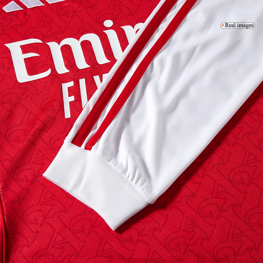 Arsenal Home Long Sleeve Soccer Jersey 2025/26 Red