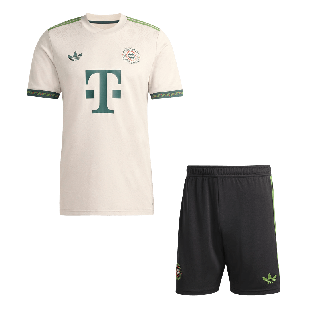 Bayern Munich Wiesn Oktoberfest Jersey Kit(Jersey+Shorts) 25/26 Beige