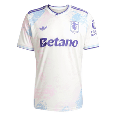 Aston Villa Third Soccer Jersey 25/26 White