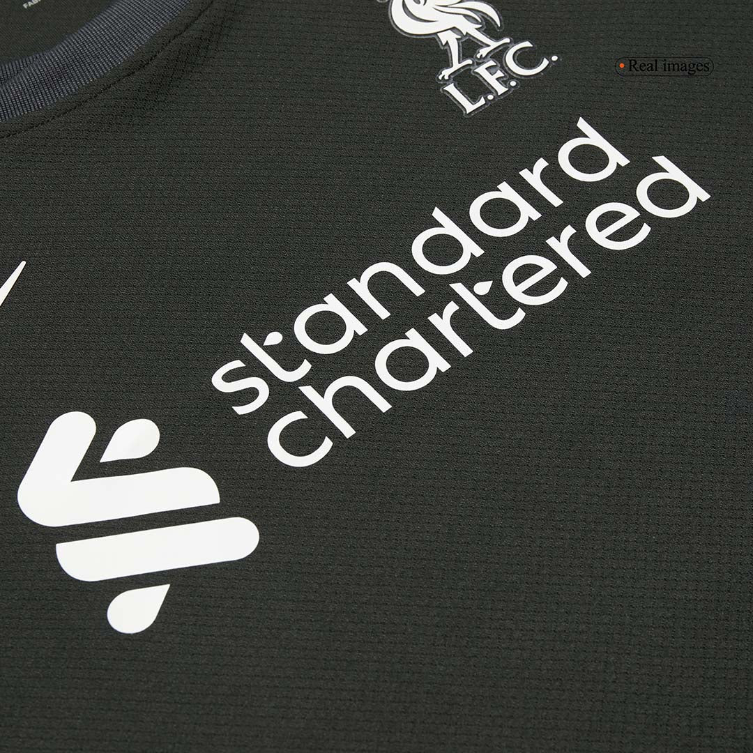 Liverpool Fußballtrikot-Set Auswärts 2024/25 Kinder (Trikot + Shorts + Socken)