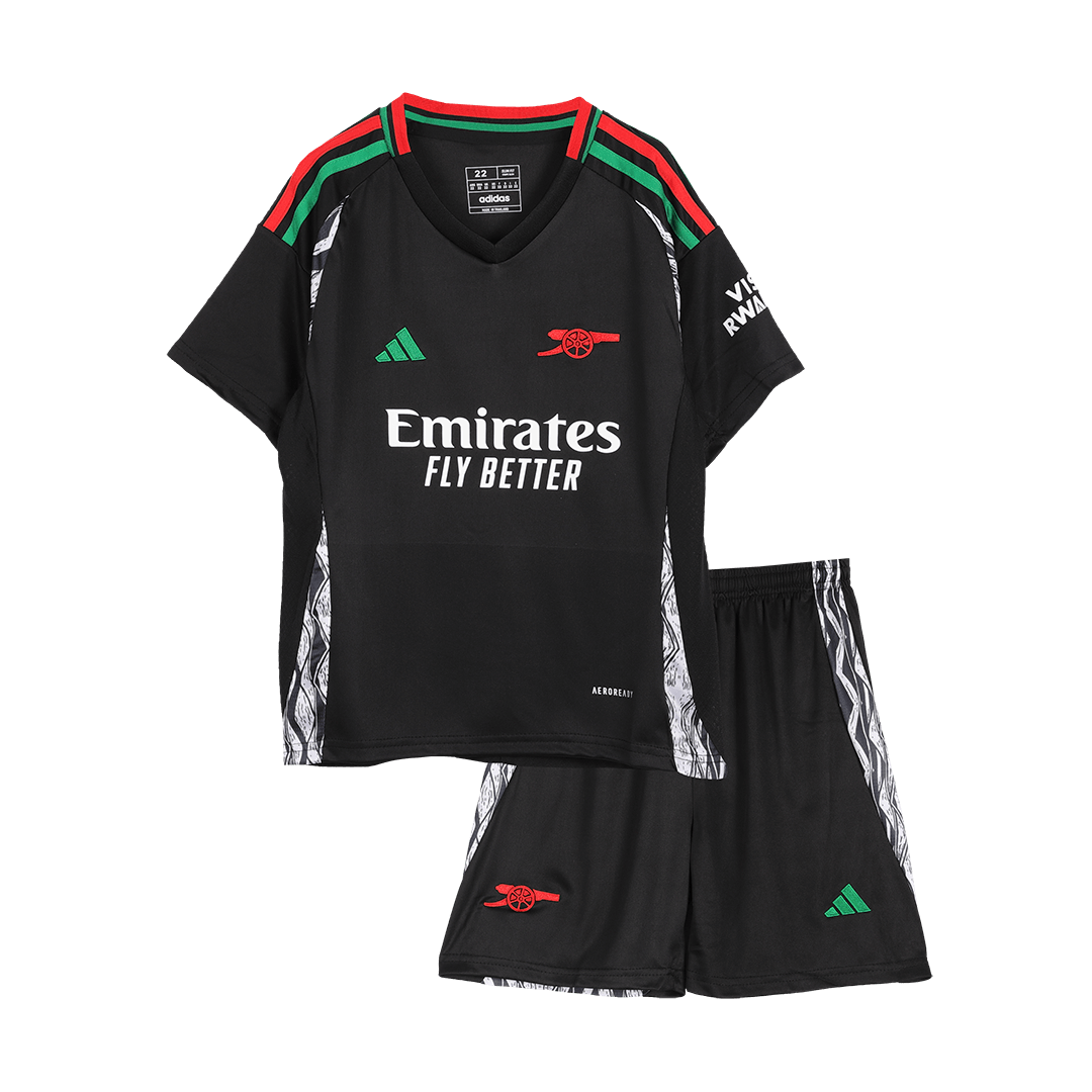 Maillot extérieur Arsenal 2024/25 pour enfant (maillot + short)