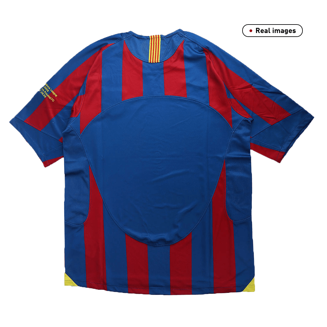 Barcelona Home Jersey Retro 2005/06  - UCL Final