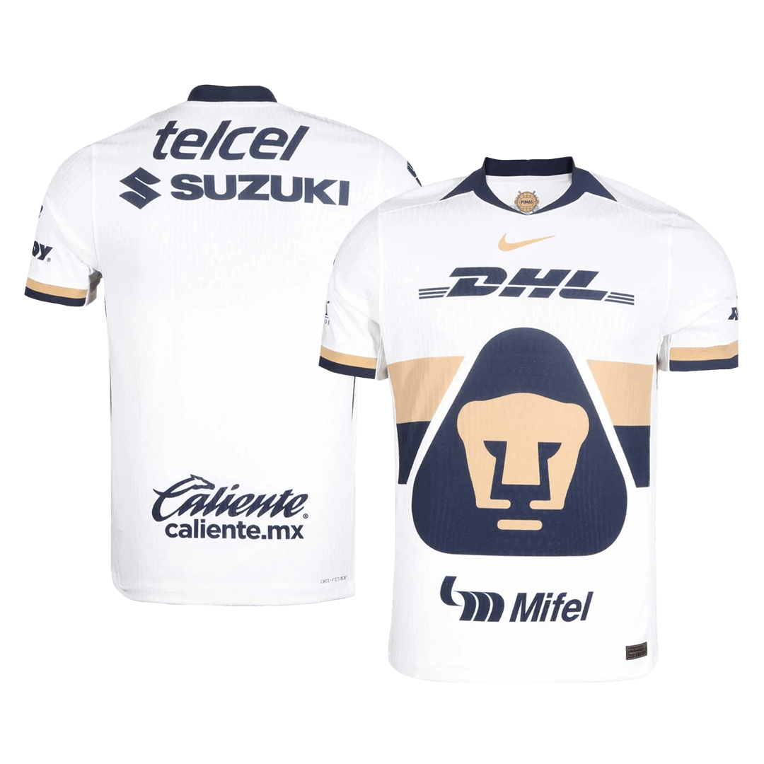 Authentic Pumas UNAM Home Jersey 25/26 White