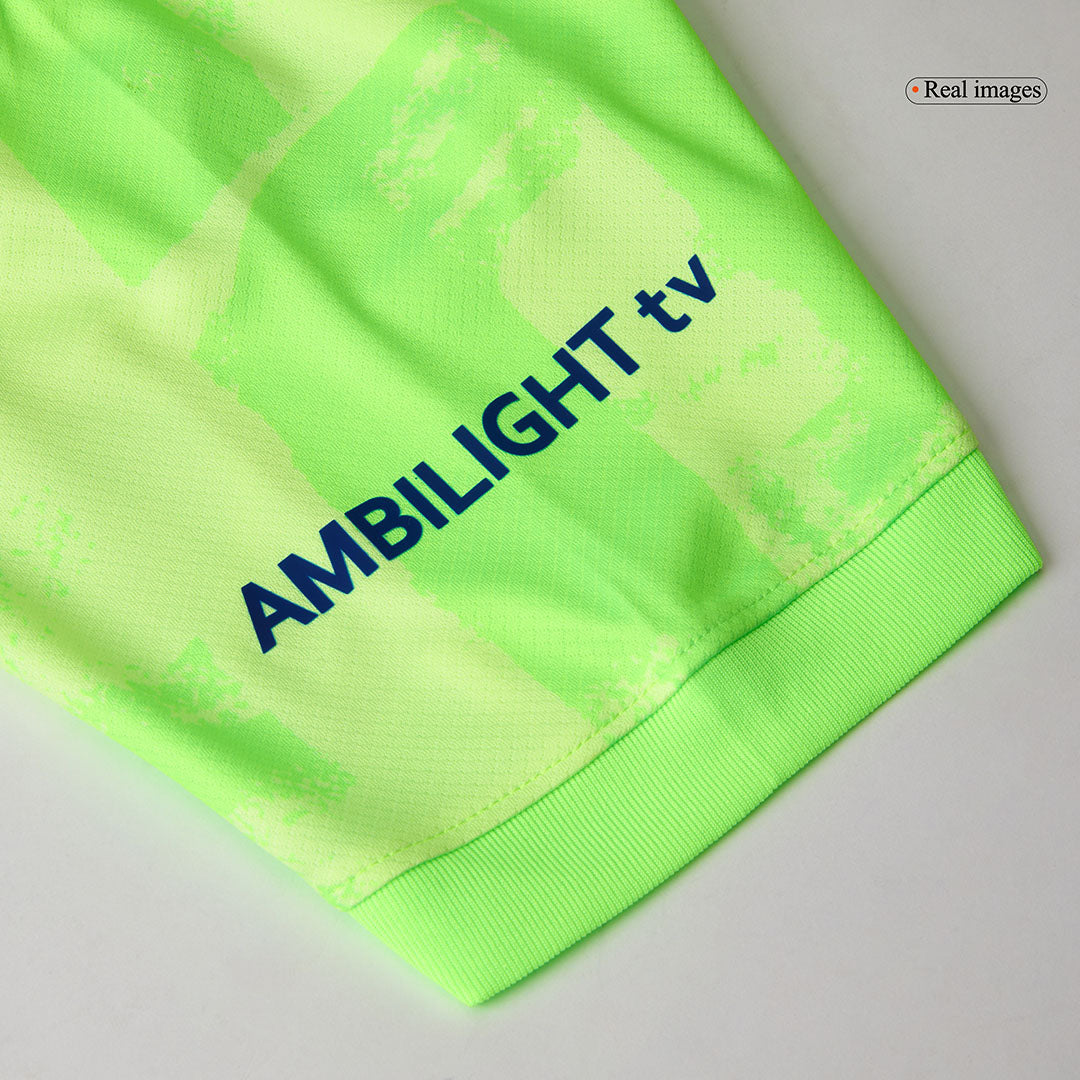 Barcelona Third Away Soccer Jersey Kit 2024/25 (Jersey+Shorts) - (Spotify Logo Without Text)