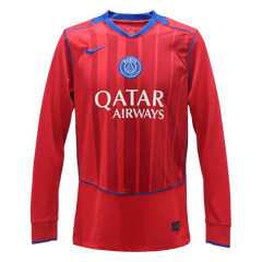 PSG Third Long Sleeve Soccer Jersey 25/26 Red