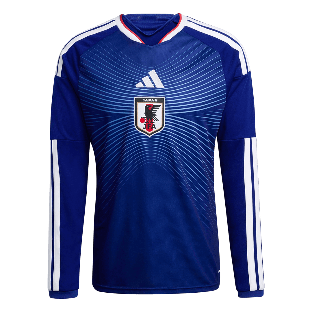 Japan Home Long Sleeve Soccer Jersey World Cup 2026 Navy