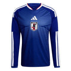 Japan Home Long Sleeve Soccer Jersey World Cup 2026 Navy